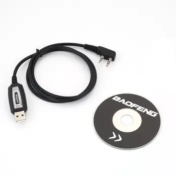 USB Кабель для программирования/шнур CD-драйвер для портативного приемопередатчика Baofeng UV-5R/Bf-888S USB Кабель для программирования