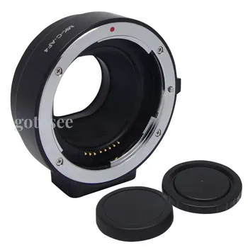 Переходное кольцо MEKE Meike MK-C-AF4 с автоматической фокусировкой для объектива Canon EOS EF-S к креплению камеры eosM EF-M.